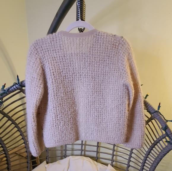 Cream embroidered cardigan xs vintage - Picture 2 of 2